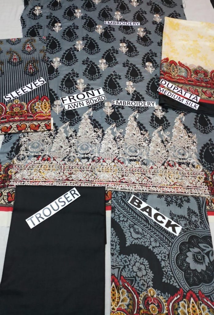 JUNAID JAMSHED Latest Embroidered Lawn Collection Master Replica 2019